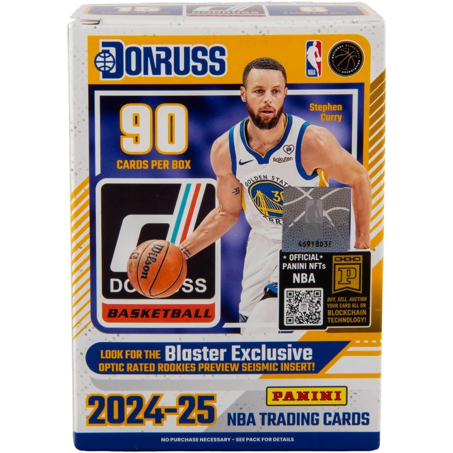 2024-25 Donruss NBA Basketball Blaster Box - 6 Packs, 90 Cards - Panini - Image 2