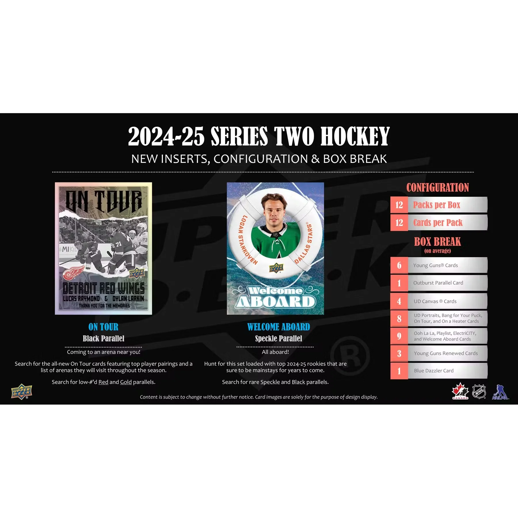 2024-25 NHL Hockey Series 2 Hobby Pack - 12 Cards - Upper Deck - Image 5