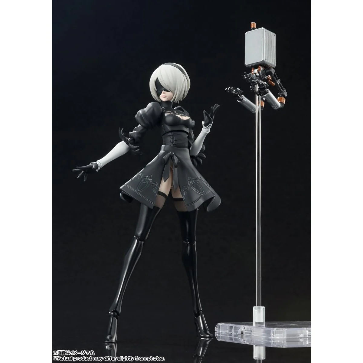 NieR Automata Ver 1.1a 2B S.H. Figuarts Action Figure - Image 2