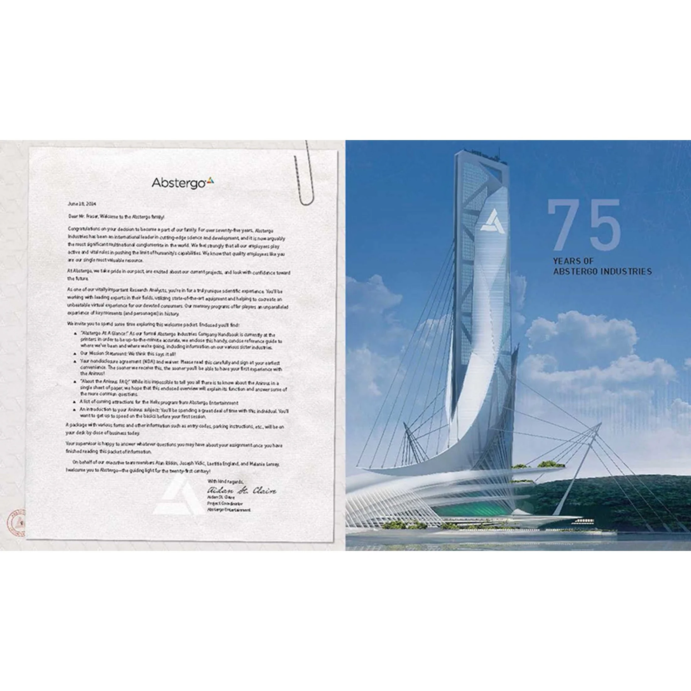 Assassin's Creed Unity: Abstergo Entertainment Employee Handbook - Hardcover Book - Insight Editions - Image 2