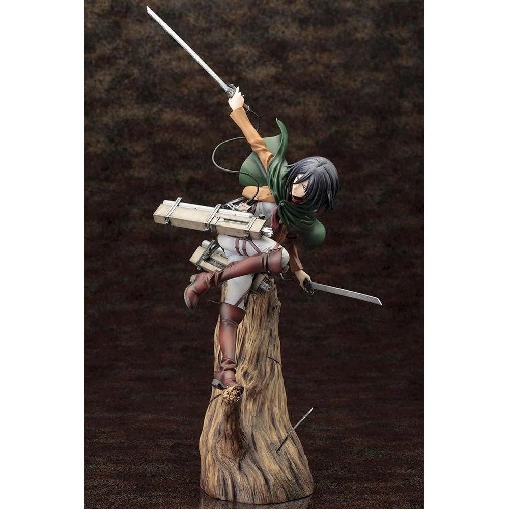Attack on Titan Mikasa Ackerman Renewal (Renewal Package Ver.) 1/8 Statue Figure - Kotobukiya - ARTFX J - Image 6