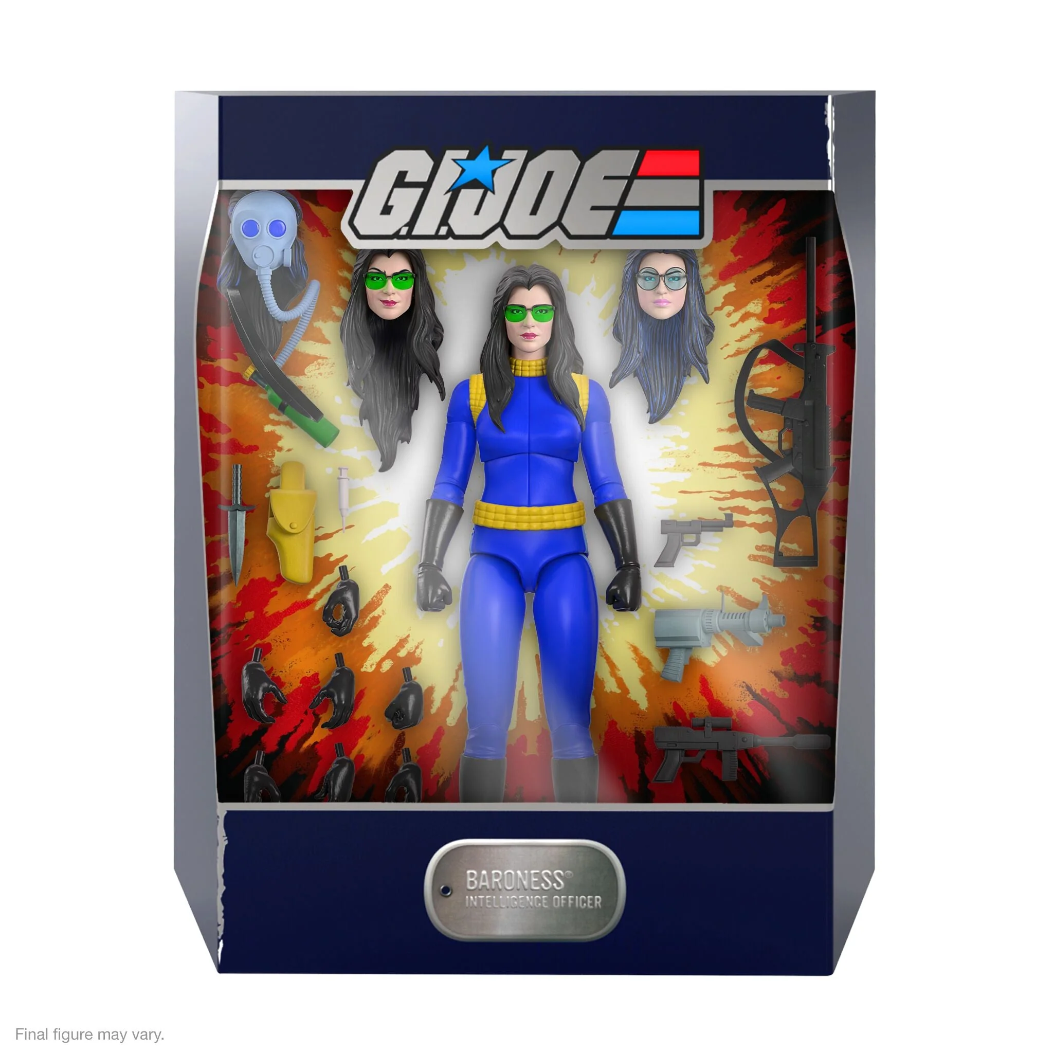 G.I. Joe ULTIMATES! Baroness (Blue) Wave 2 Figure - Image 3