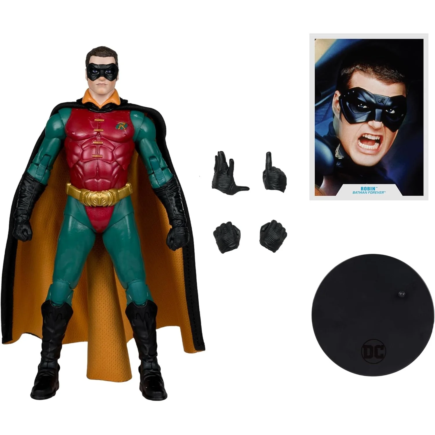 DC Multiverse Batman Forever Robin Action Figure - McFarlane Toys - (Nightmare Bat CTB) - Image 4