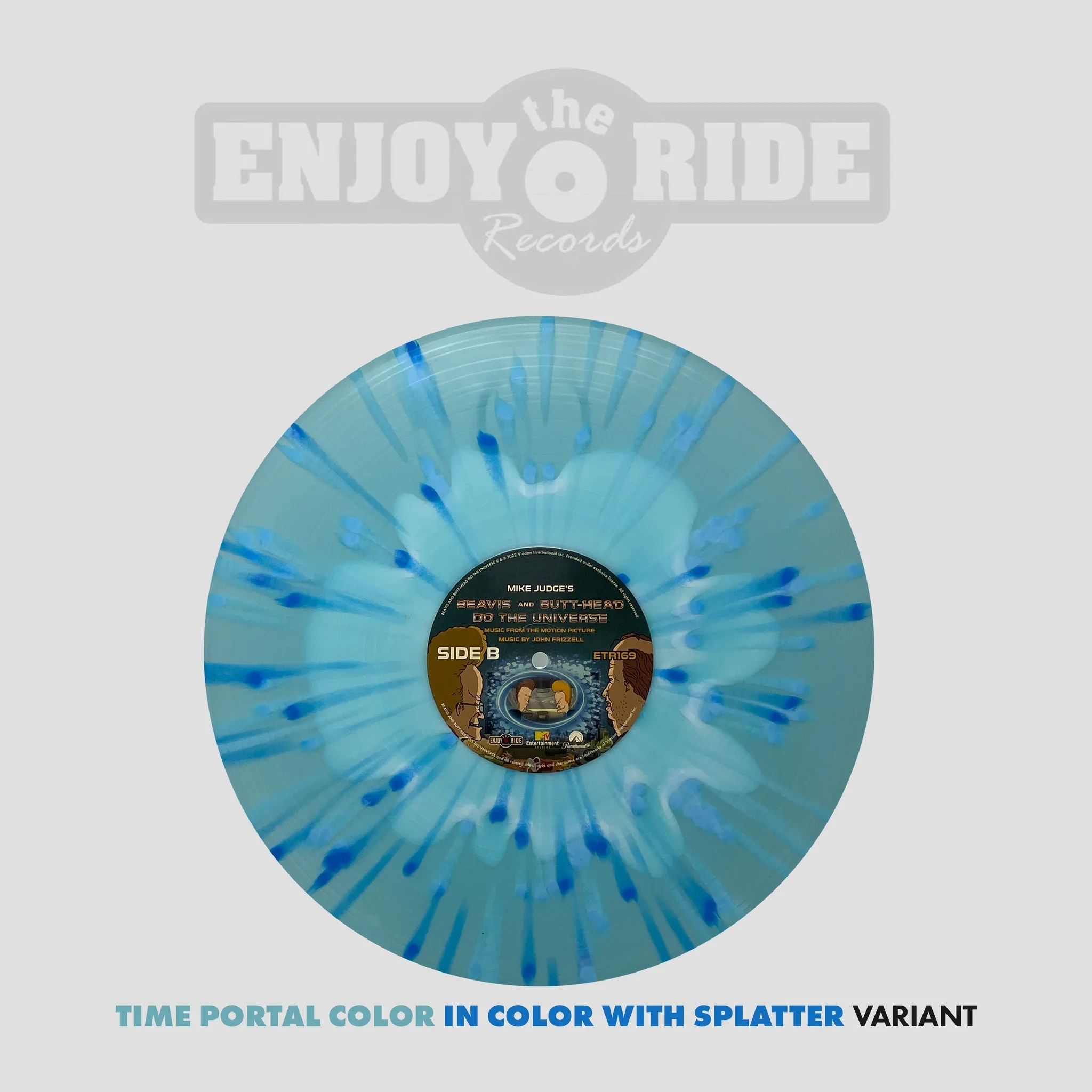 Beavis and Butthead Do the Universe OST - Vinyl LP Record (Blue) - Image 2