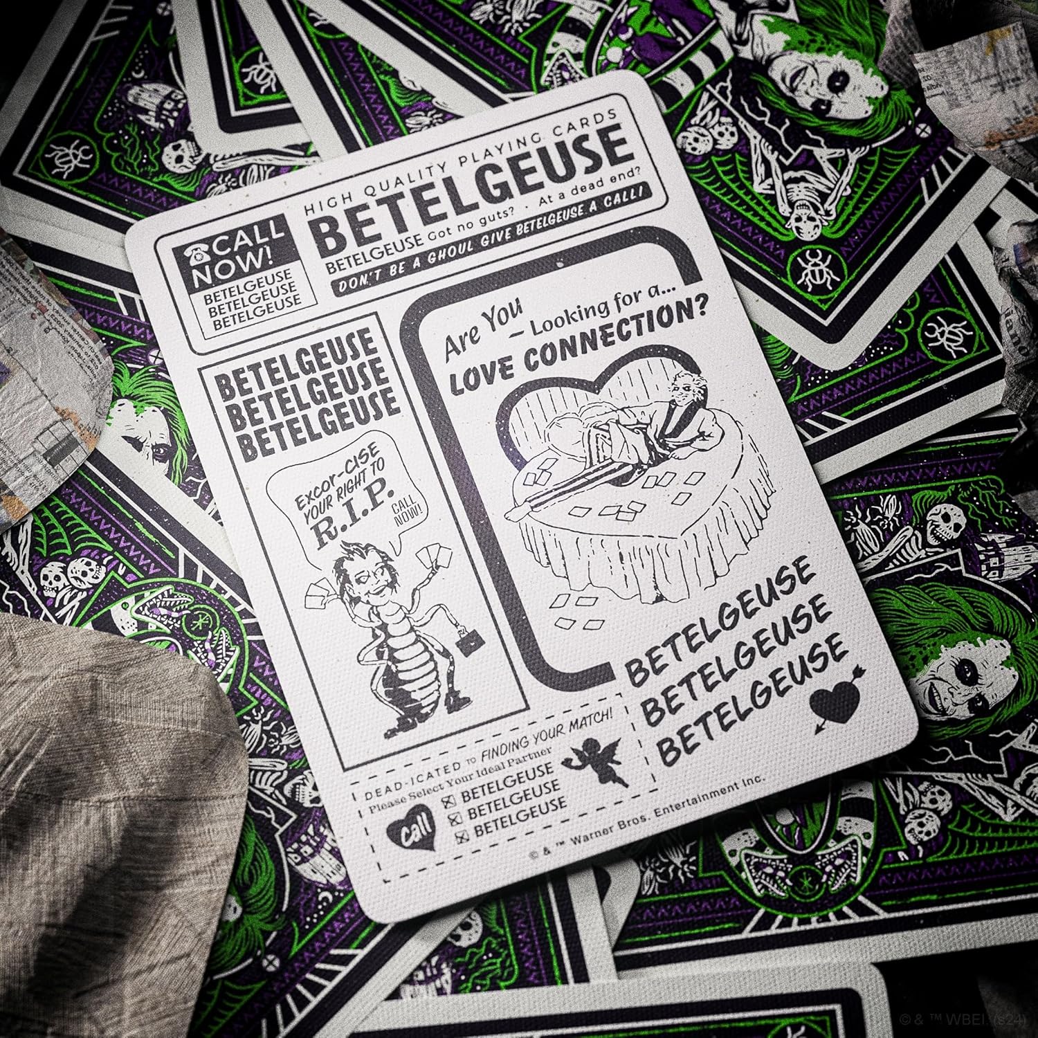 Beetlejuice Foil Playing Cards - theory11 - Image 3
