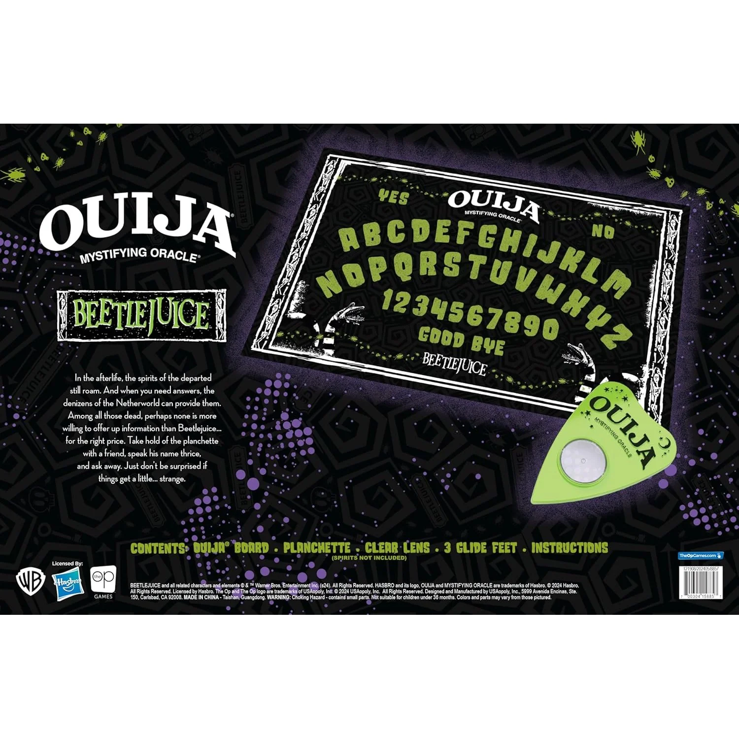Ouija Beetlejuice Edition Board Game - USAopoly - Image 2