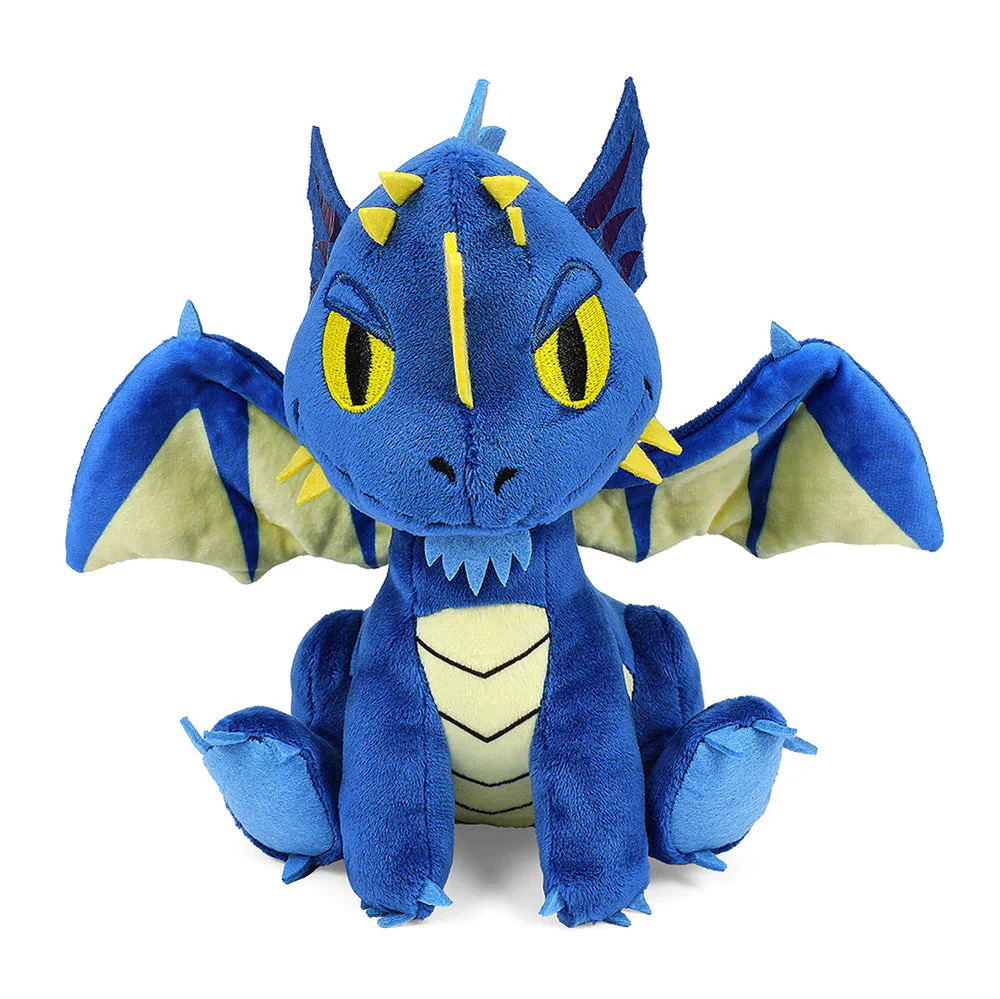 Dungeons & Dragons Blue Dragon 7.5" Plush Toy - Kidrobot - (Phunny) - Image 3