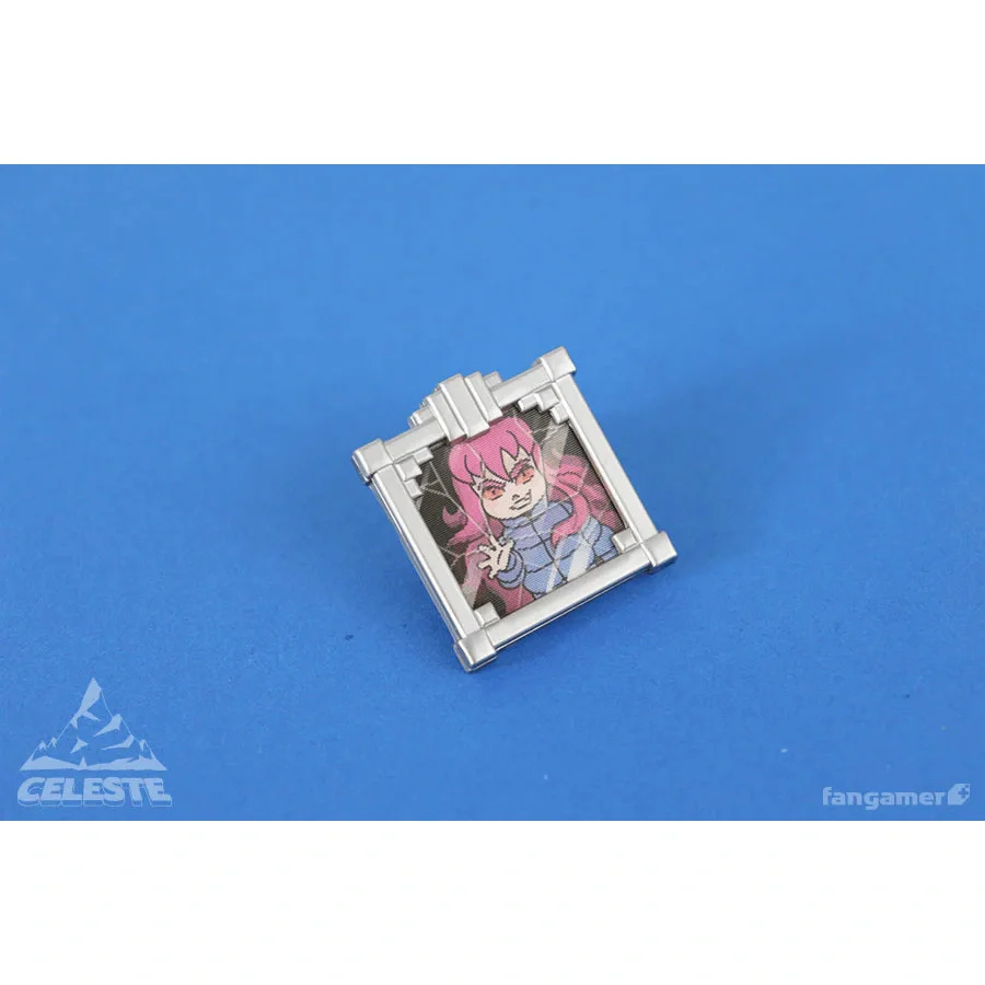 Celeste Double Mirror Lenticular Pin - Jon Kay & Nina Matsumto - Fangamer - Image 3
