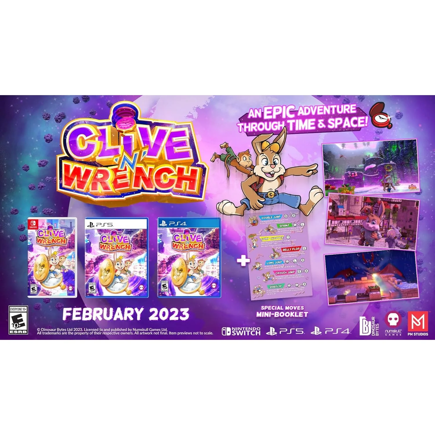 Clive 'N' Wrench - Nintendo Switch - Numskull Games - Image 2