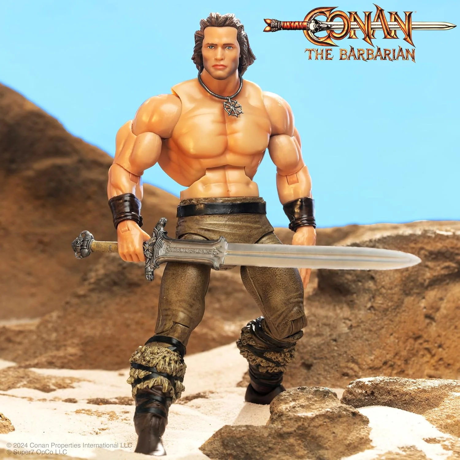 Conan the Barbarian Action Figure (1982 Film Iconic Pose) - Super7 (DX Deluxe) - Image 2