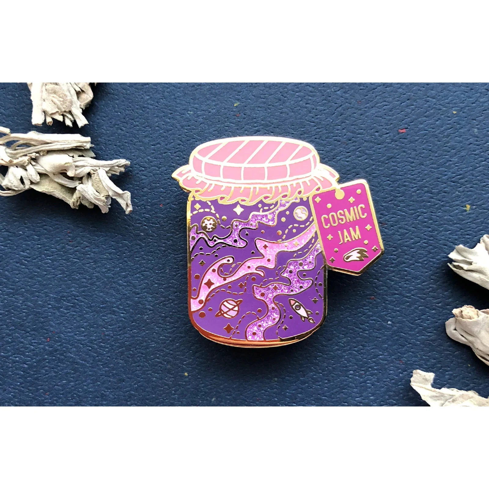 Cosmic Jam Enamel Pin - Alum and Ink - Image 8