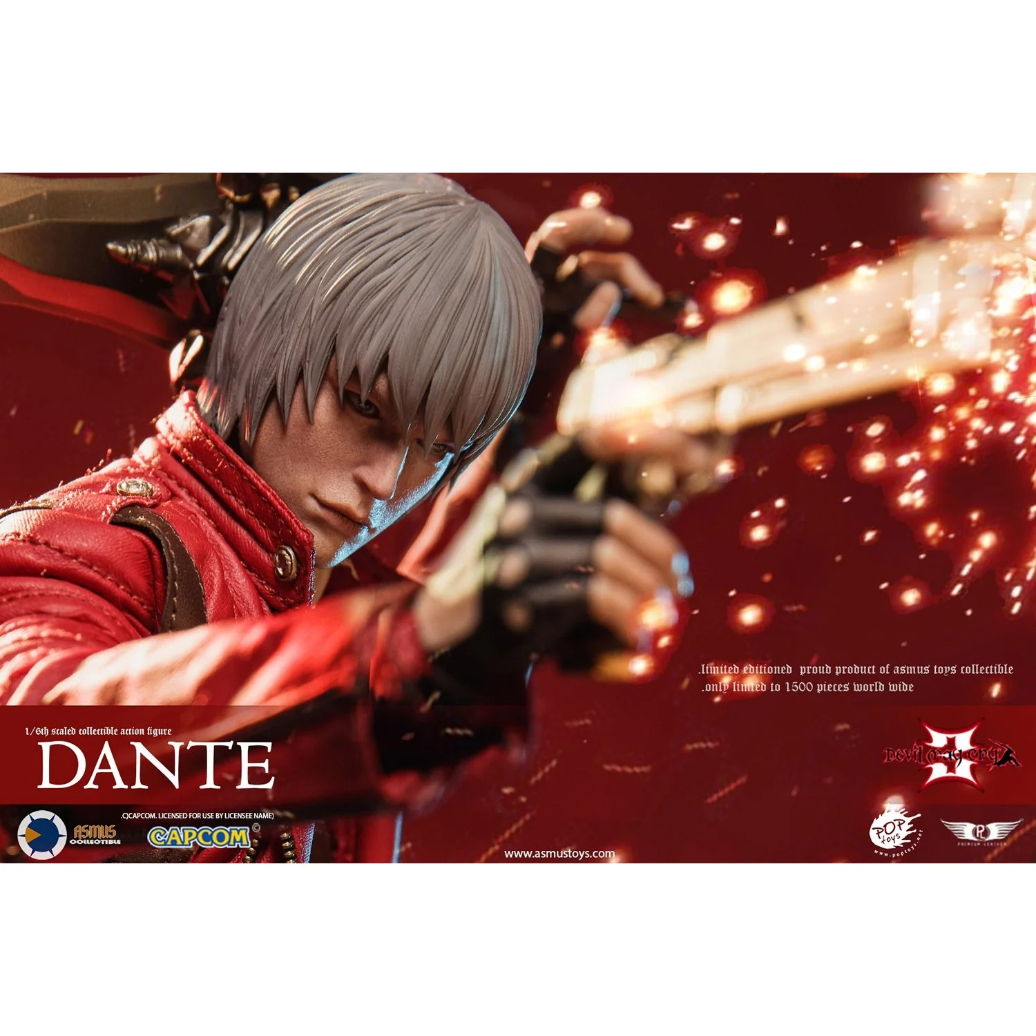 Devil May Cry III: Dante's Awakening Dante 1/6 Scale Action Figure - Asmus Toys - Image 14