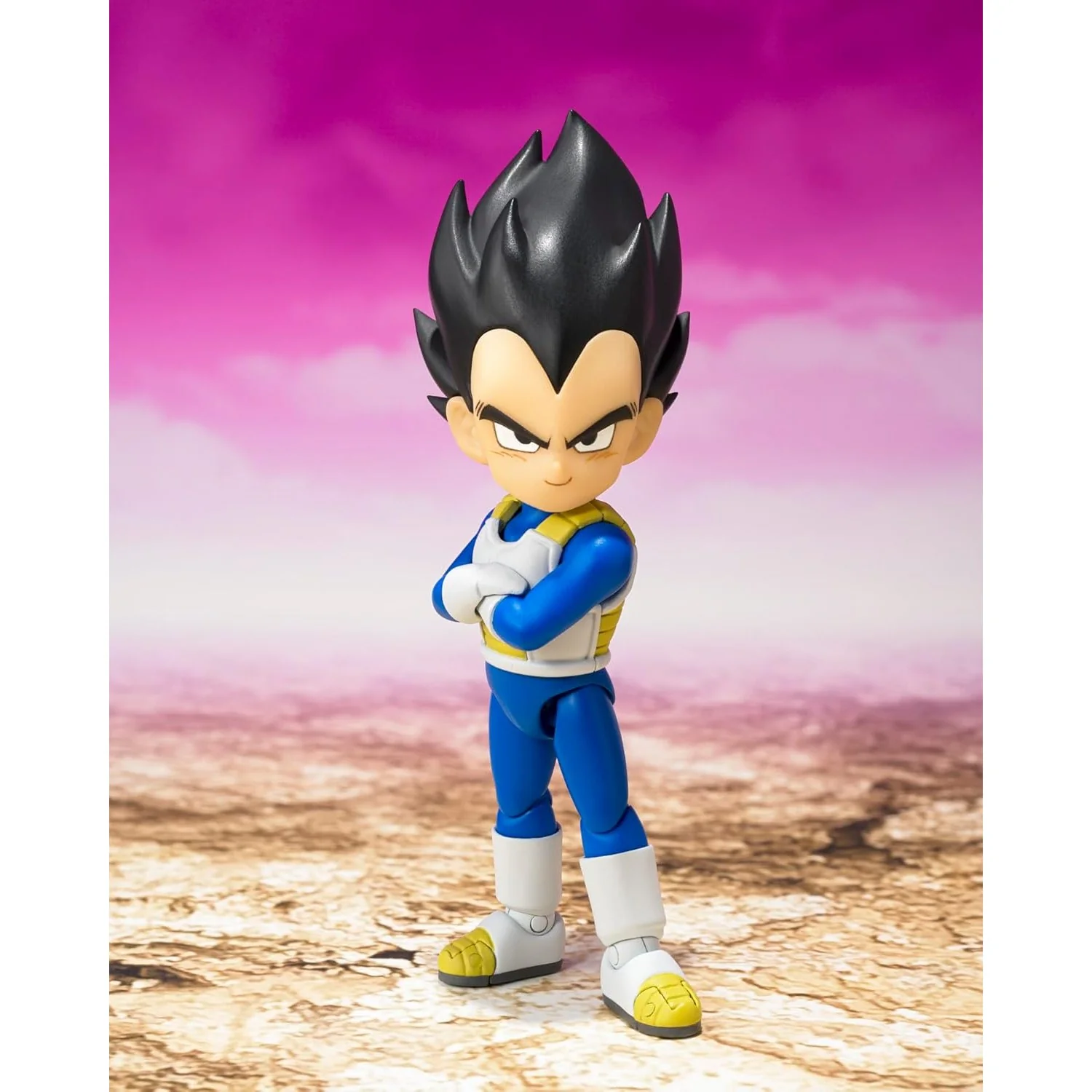 Dragon Ball Daima Vegeta Mini Action Figure - Bandai Spirits (S.H.Figuarts) - Image 2