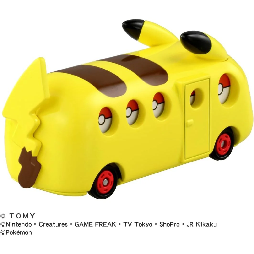 Pokemon Pikachu PoKeDoKo Dokoikocar Diecast Car Toy - Takara Tomy - Dream Tomica #151 - Image 3