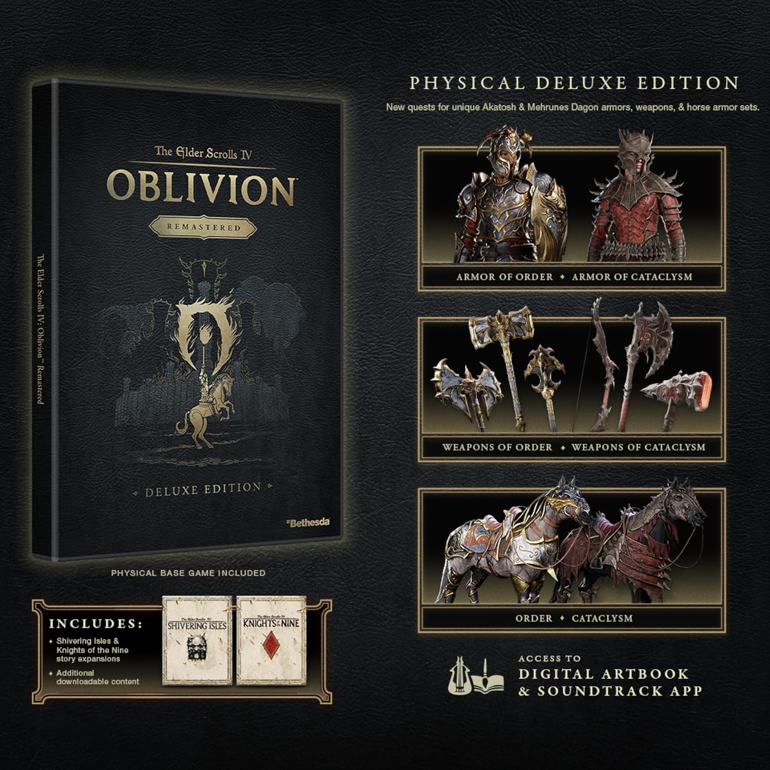 Elder Scrolls IV: Oblivion Remastered Deluxe Edition - PlayStation 5 - Bethesda - Image 2