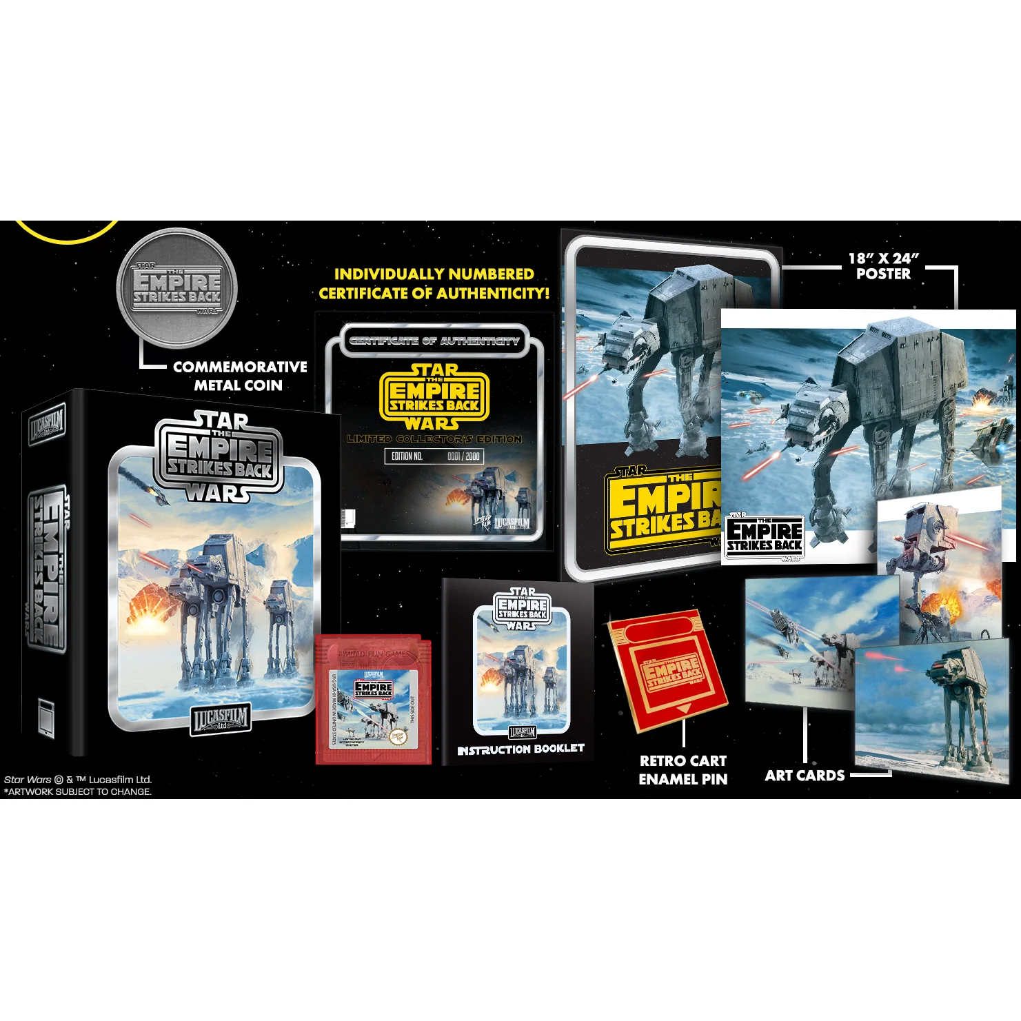 Star Wars: The Empire Strikes Back Premium Edition - Game Boy - Limited Run Games - Image 2