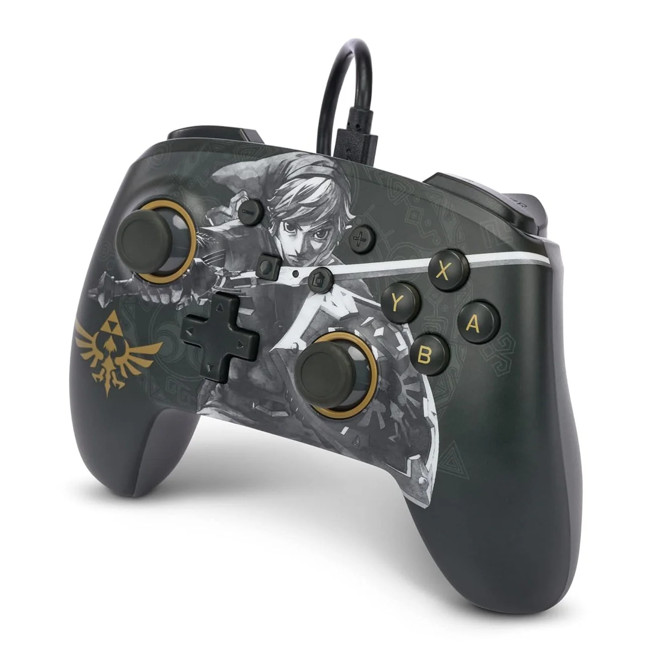 The Legend of Zelda Battle-Ready Link Enhanced Wired Controller - Nintendo Switch - PowerA - Image 4