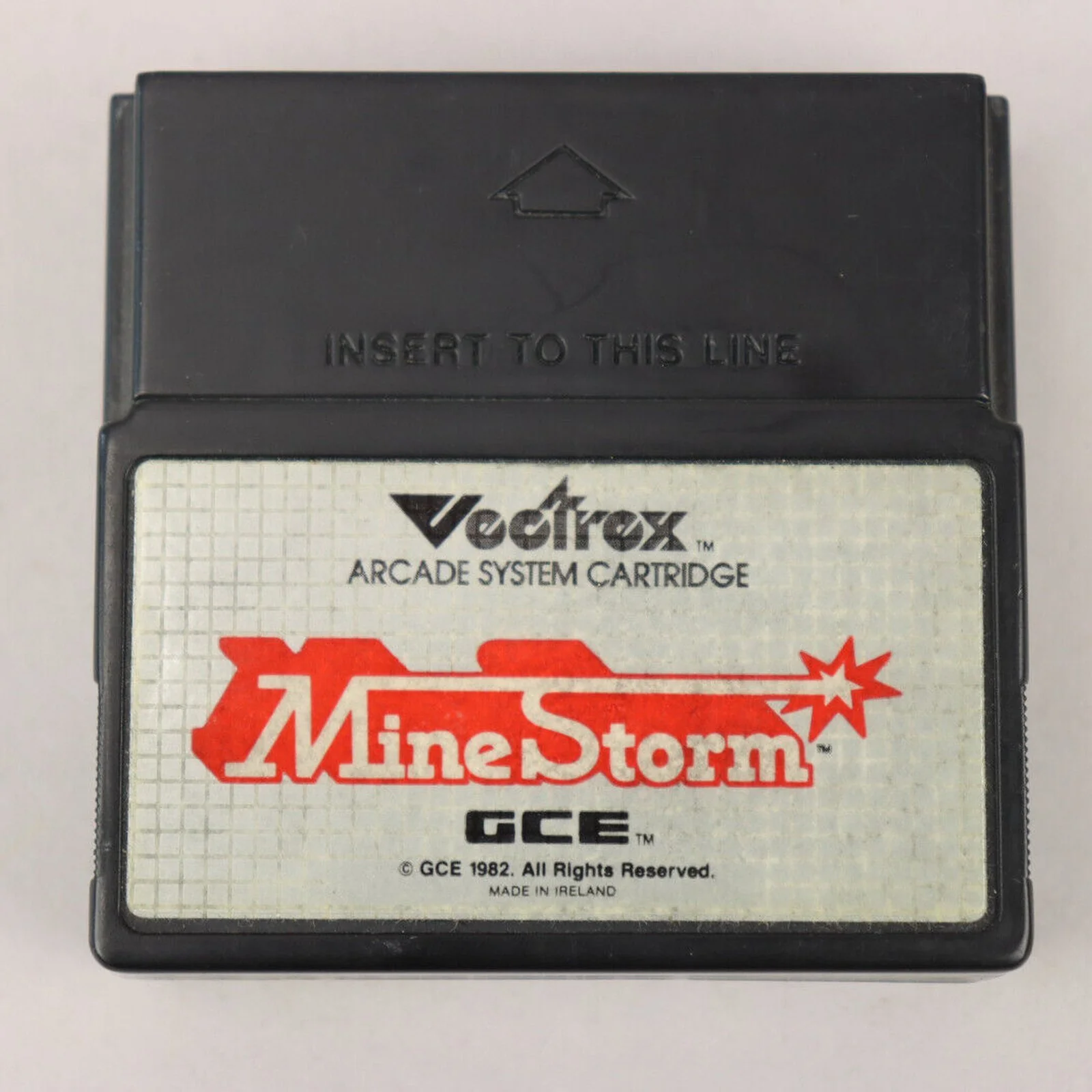 Ex. Rare R10 Genuine 1983 GCE Vectrex Mine Storm 2 MineStorm II Game Cartridge - Image 2