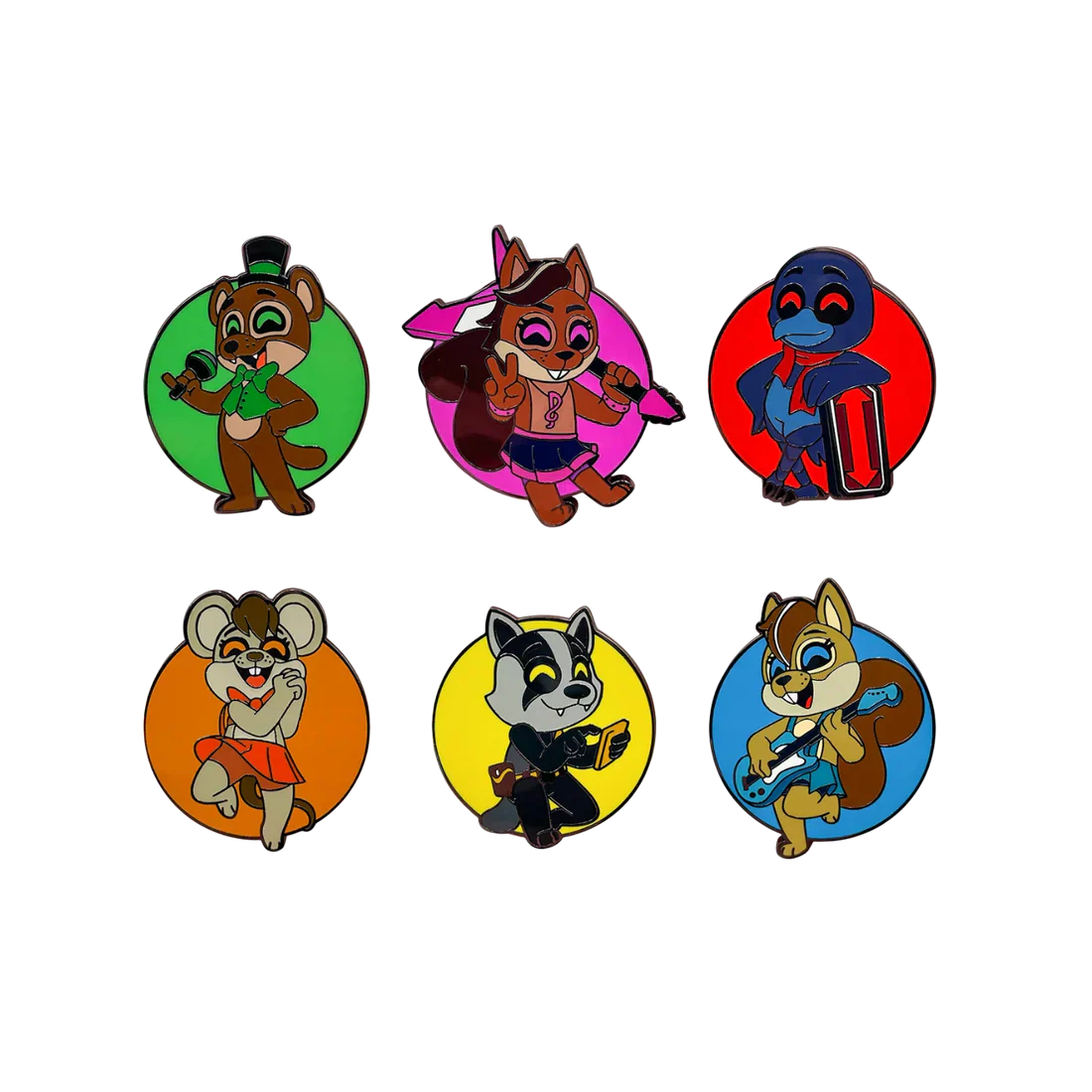 Five Nights at Freddy's Pop Goes Pin Set - Youtooz - Image 2