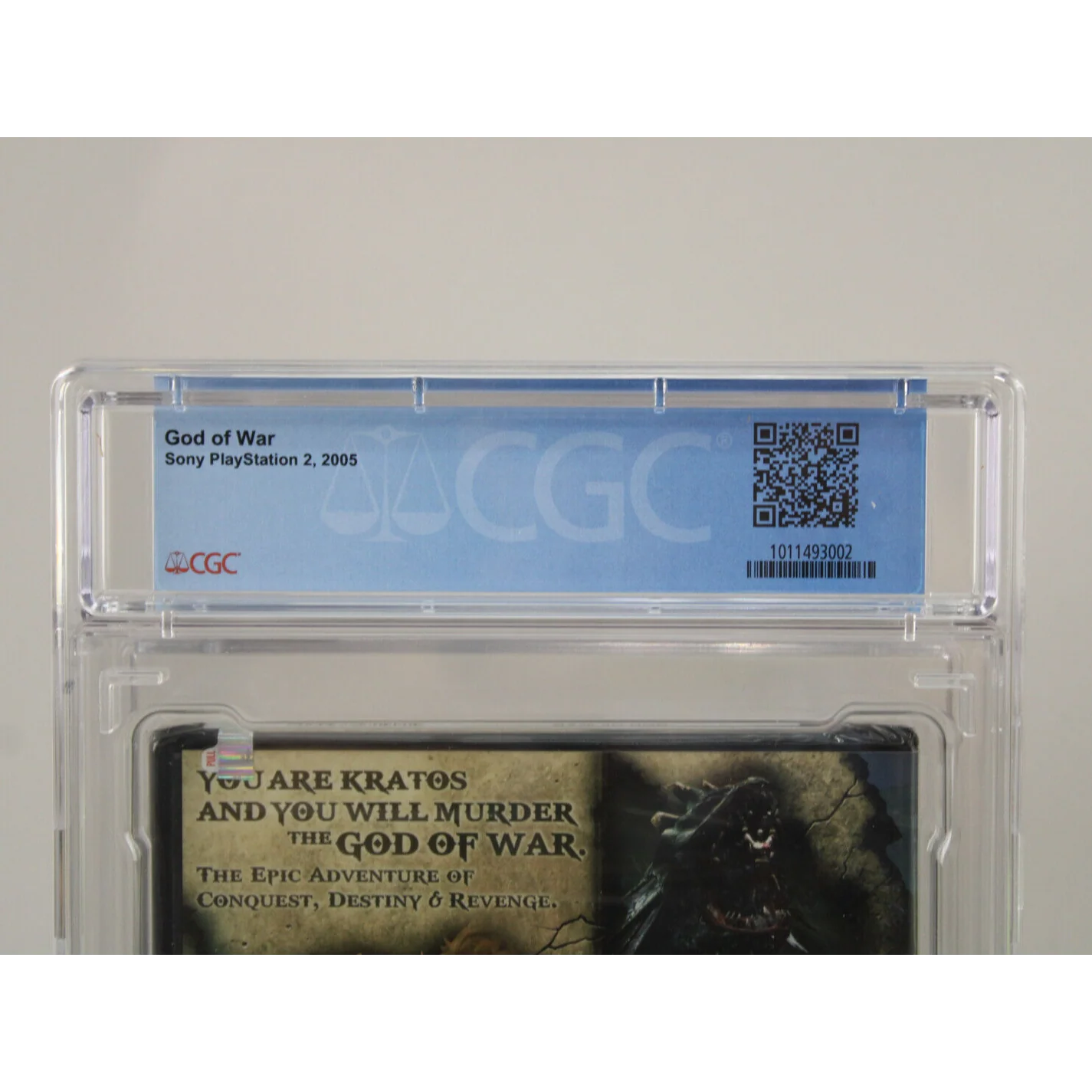 God of War Sony PlayStation 2 PS2 Sealed Black Label CGC Graded 9.6 A+ VGA Wata - Image 3