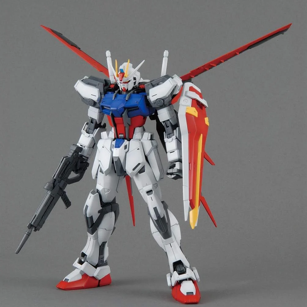 Mobile Suit Gundam SEED Aile Strike Gundam (Ver. RM) 1/100 Scale Model Kit - Bandai Spirits - Master Grade (MG) - Image 2