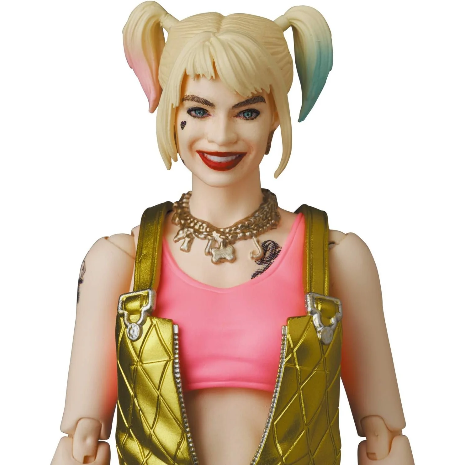 Birds of Prey Harley Quinn (Overalls Ver.) Action Figure - Medicom Toy - MAFEX #153 - Image 7