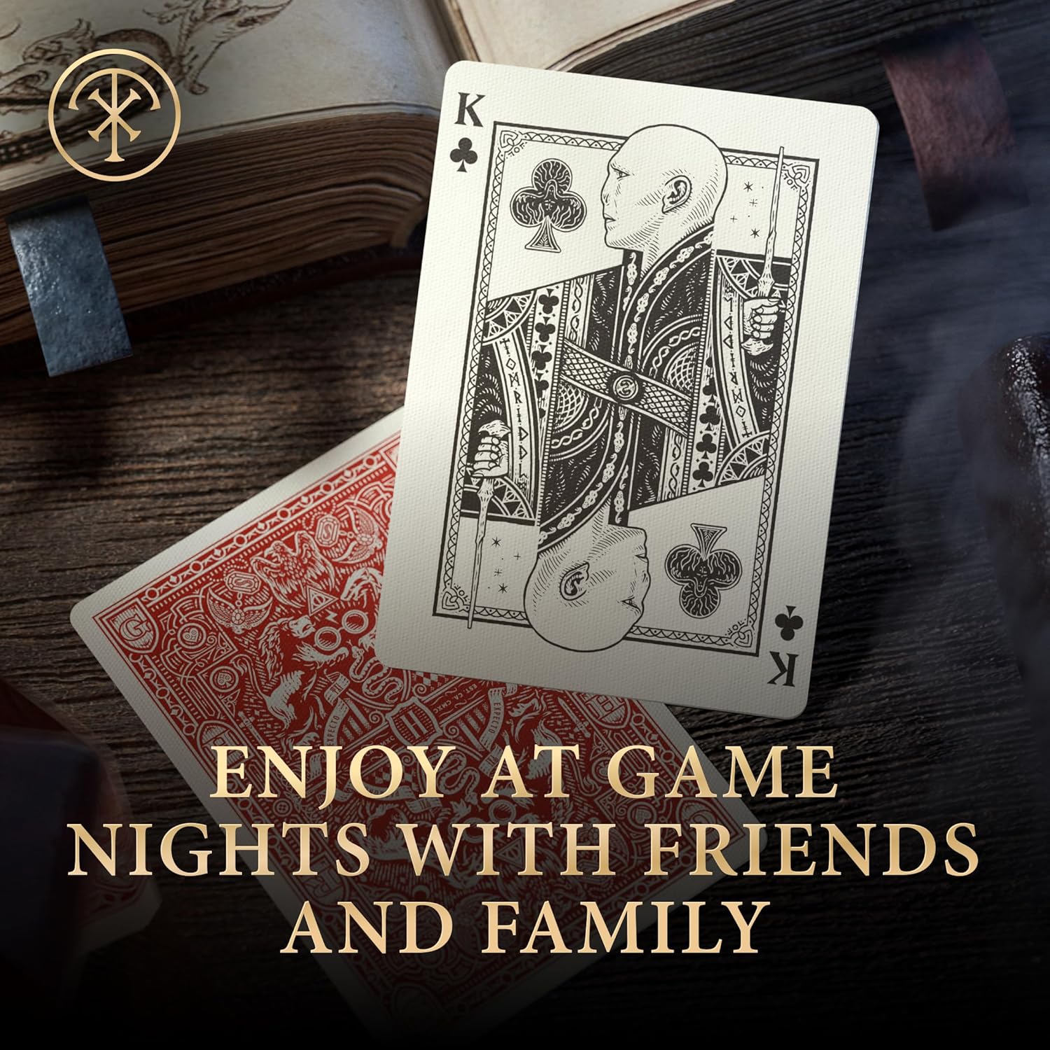 Harry Potter Gryffindor Red Foil Playing Cards - Theory11 - Image 3