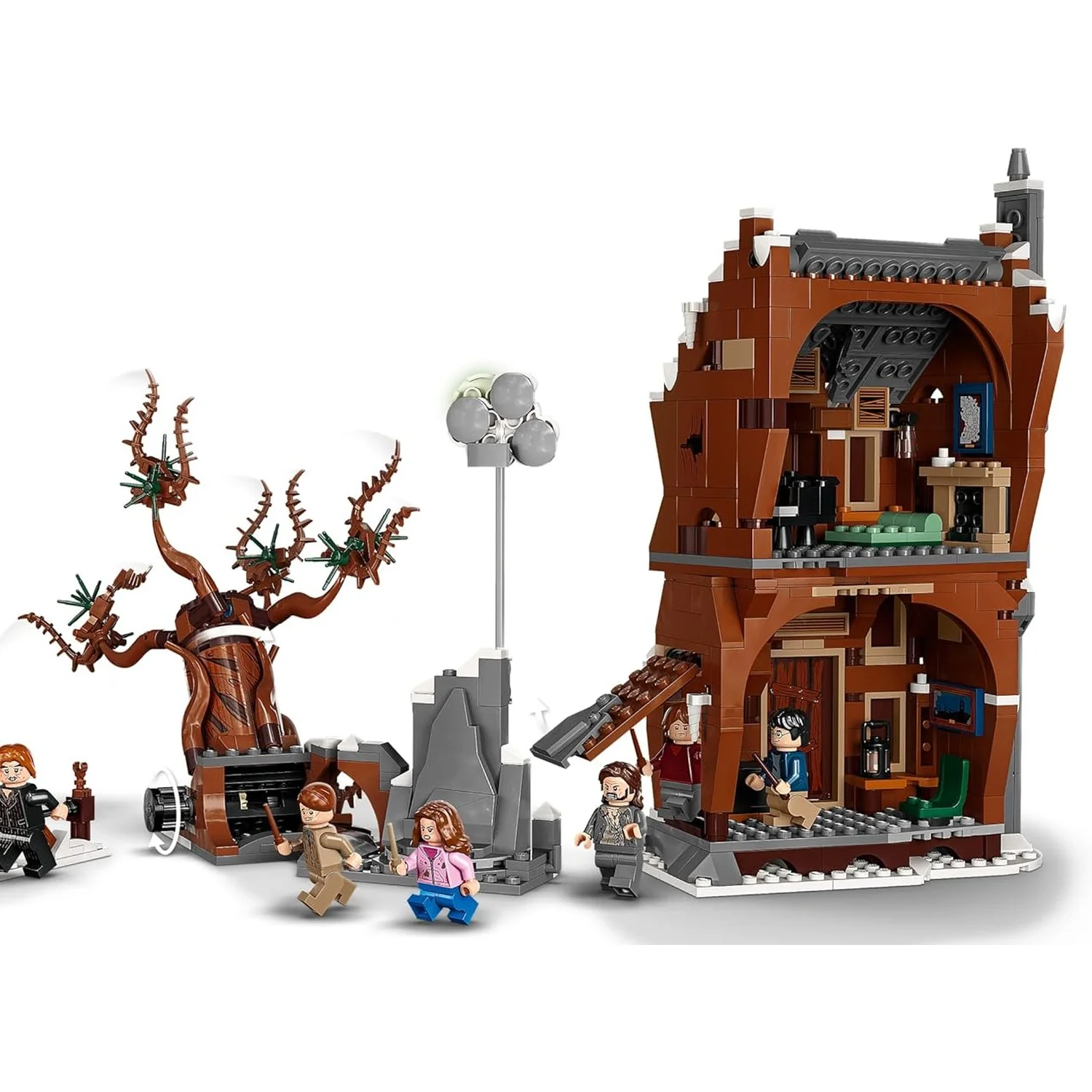 LEGO Harry Potter The Shrieking Shack & Whomping Willow Building Toy - LEGO #76407 - Image 4