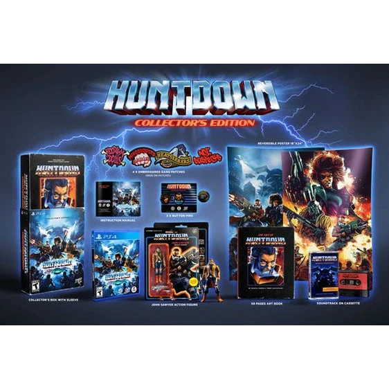 Huntdown Collector's Edition - PlayStation 4 - Limited Run - Image 2