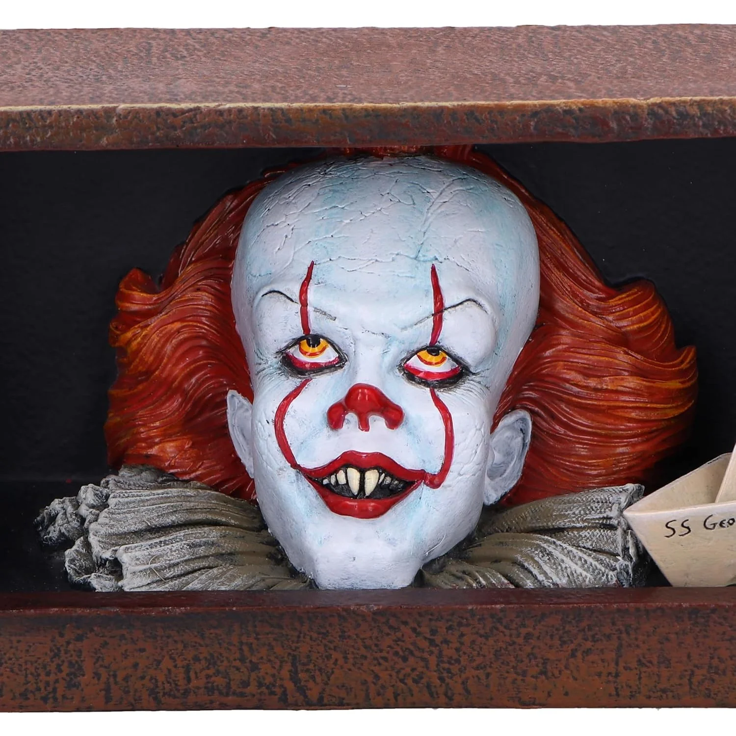 Stephen King's IT Pennywise Drain Resin Clown Sculpture - Nemesis Now - Image 4