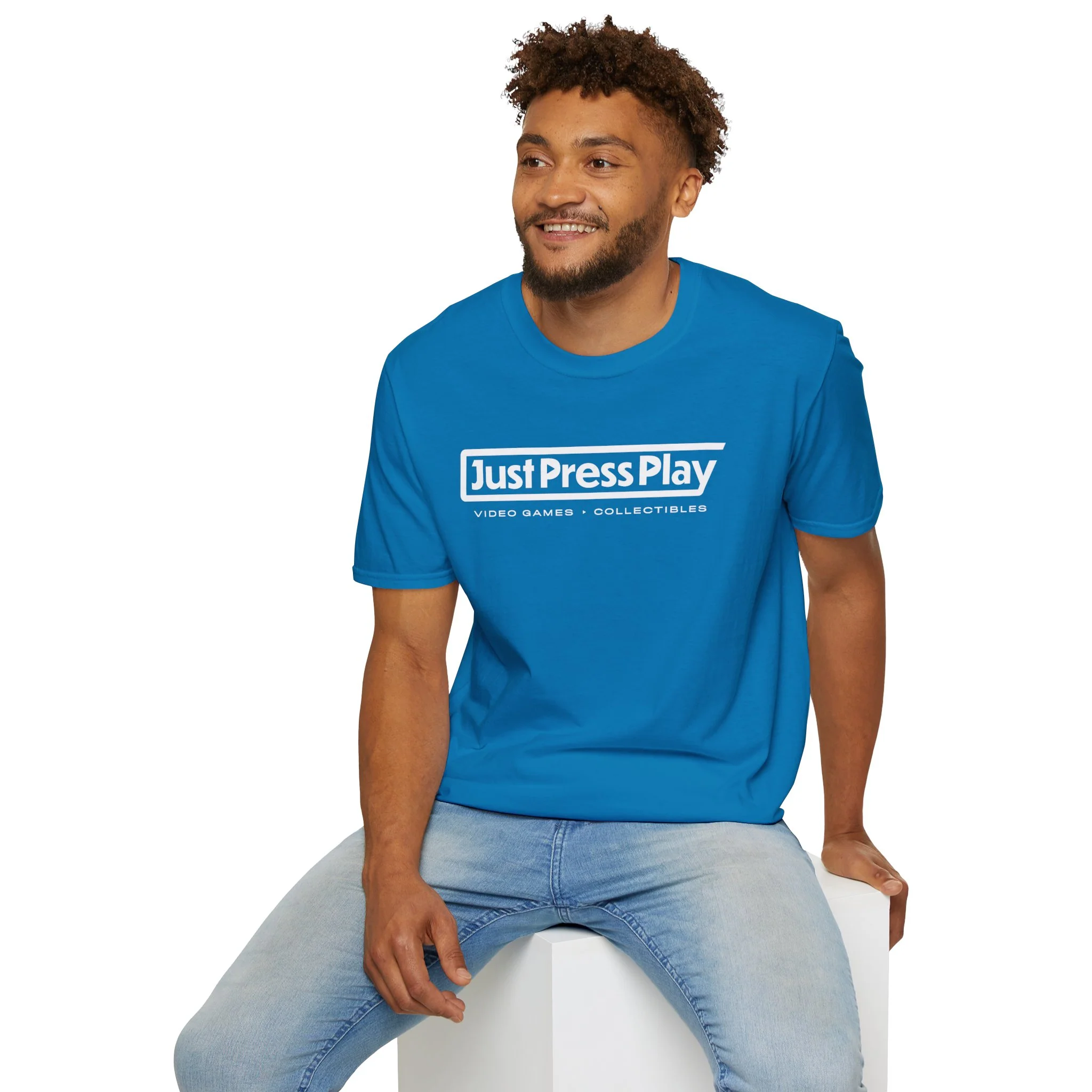 JPP One Color Logo - Unisex Softstyle T-Shirt - Image 31