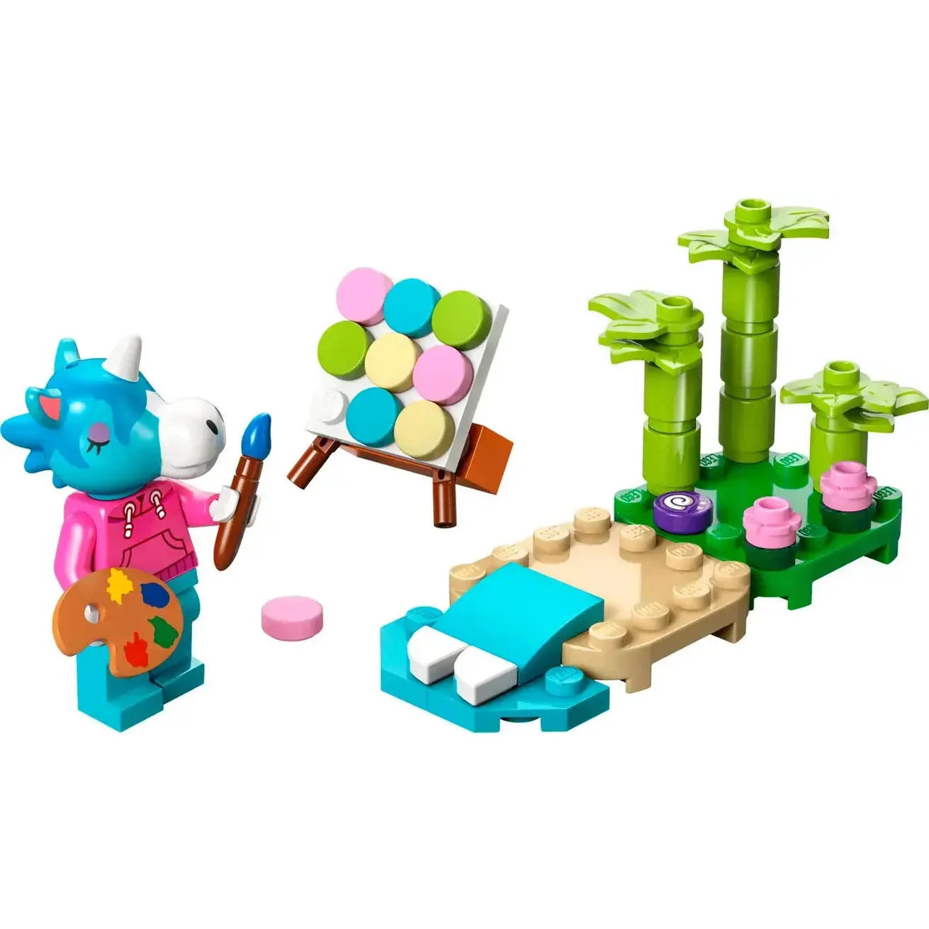 LEGO Animal Crossing Julian's Beach Painting Building Toy - LEGO #30703 - Image 2