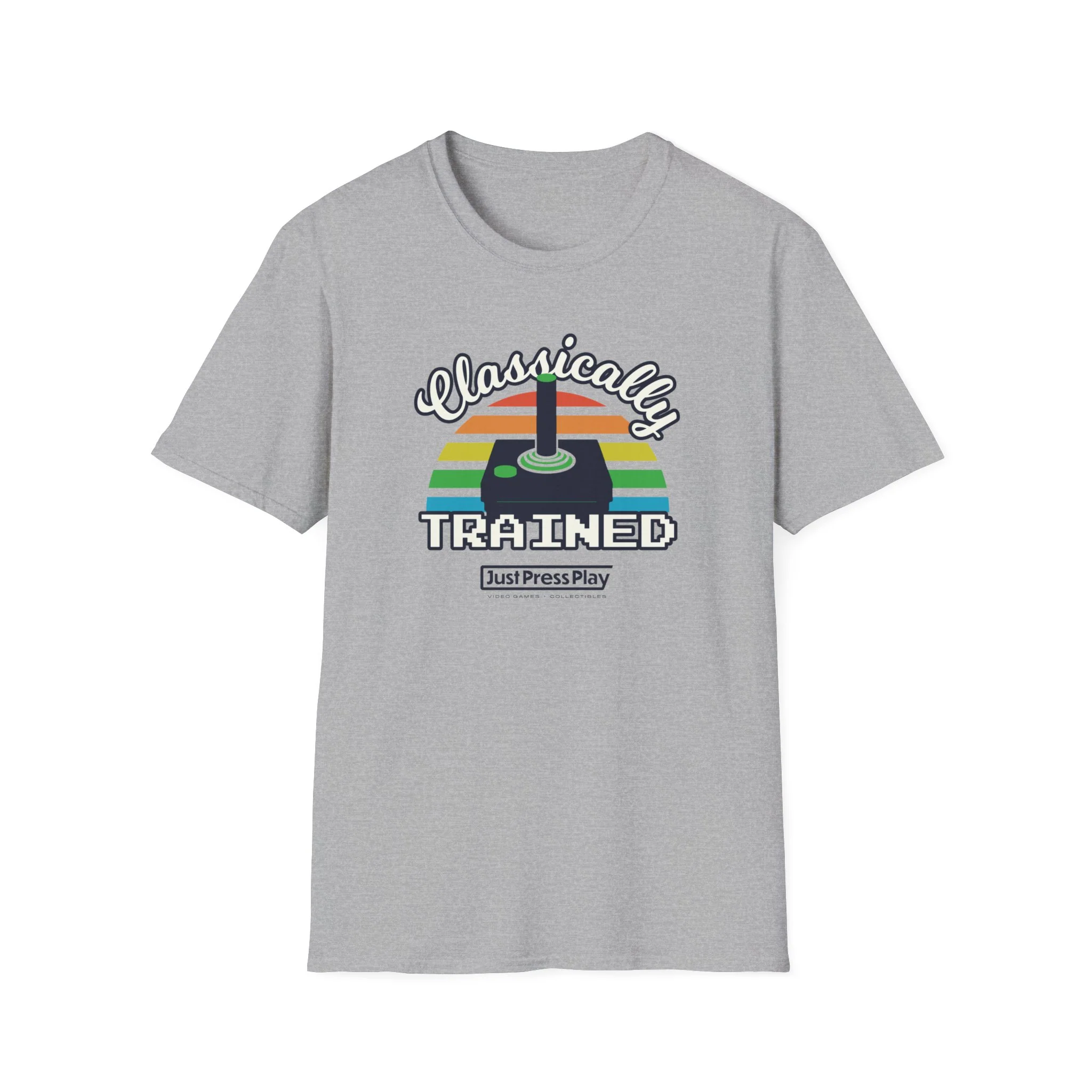Just Press Play Unisex Softstyle T-Shirt - Classically Trained - Image 3