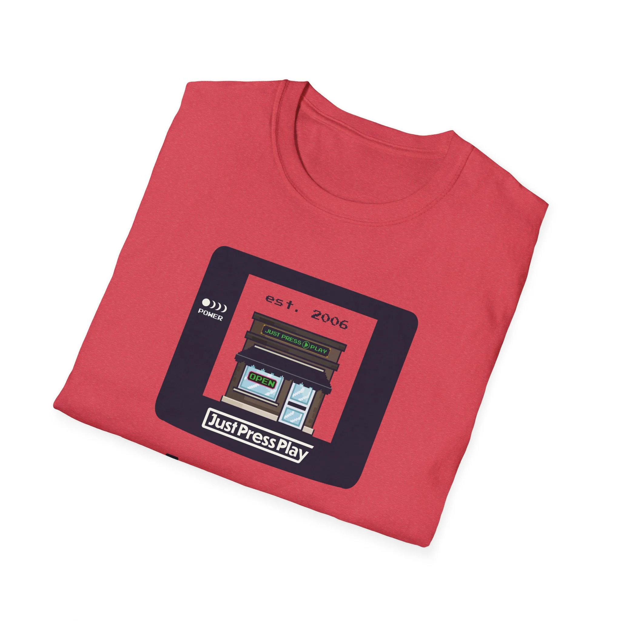 Just Press Play Unisex Softstyle T-Shirt - GameBoy - Image 36