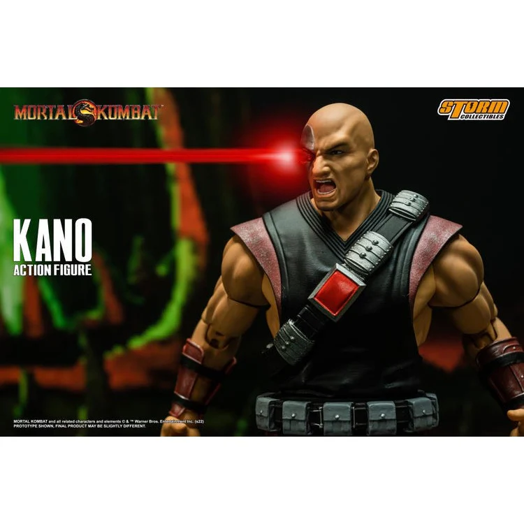 Mortal Kombat Kano Storm Collectibles Action Figure - Image 7
