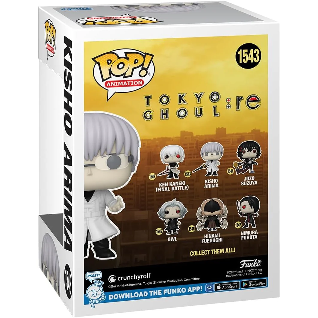 Tokyo Ghoul:re Kisho Arima Vinyl Figure - Funko - POP! Animation #1543 - Image 4