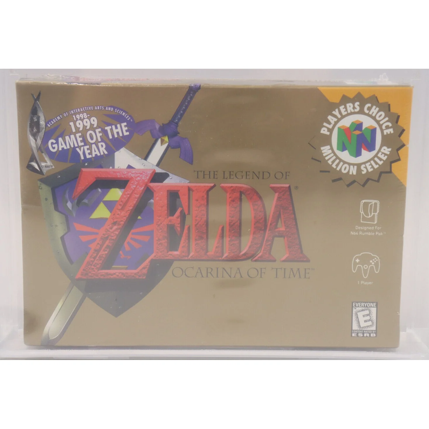 Legend of Zelda: Ocarina of Time Nintendo N64 VGA 75 EX+/NM Rare Players Choice! - Image 3
