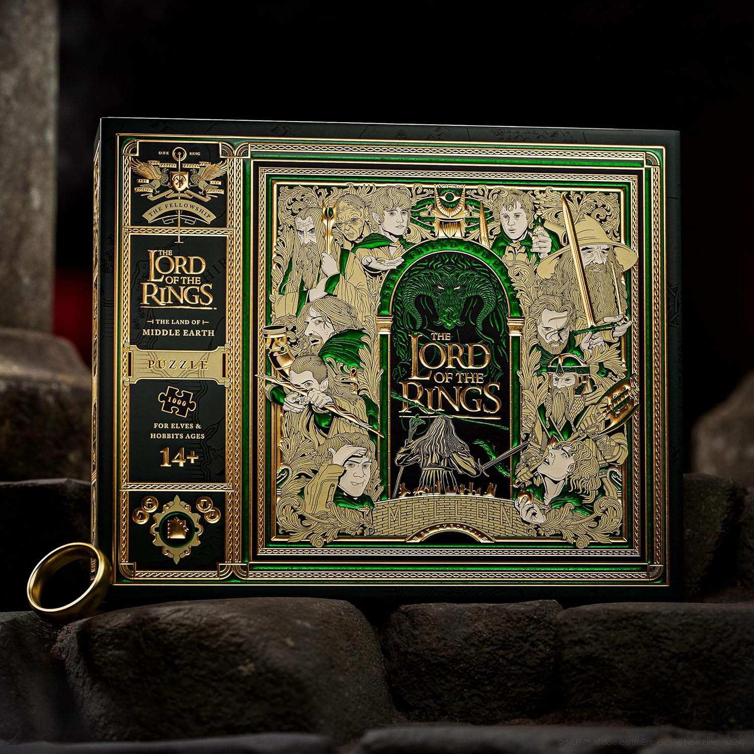 Lord of the Rings Middle Earth Foil Jigsaw Puzzle - Theory11 - Image 6