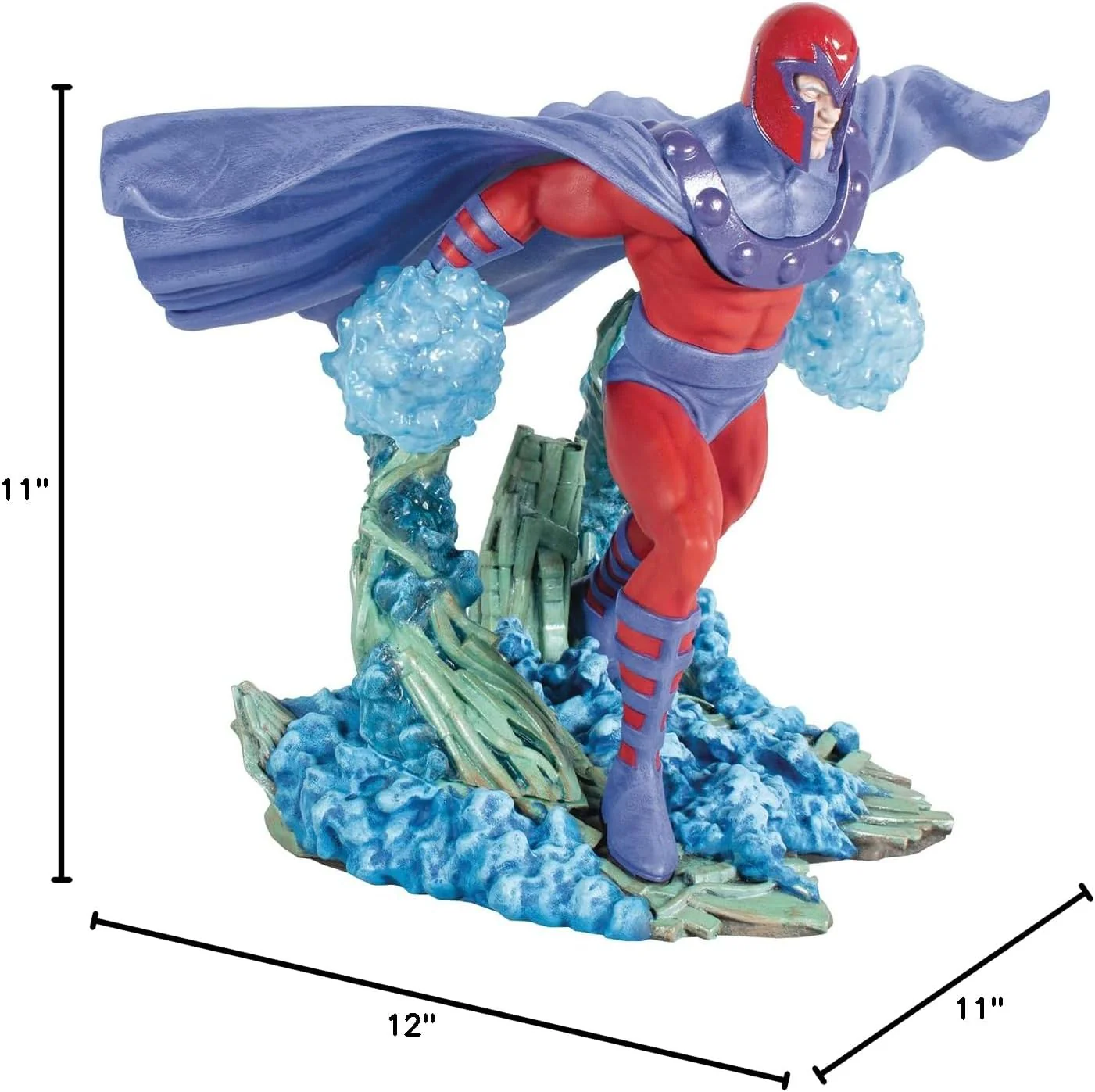 X-Men Magneto Statue Figure - Diamond Select Toys - Marvel Gallery Diorama - Image 6