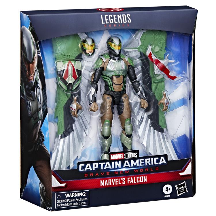 Captain America: Brave New World Marvel's Falcon Deluxe Action Figure - Hasbro - Marvel Legends Series - Image 11