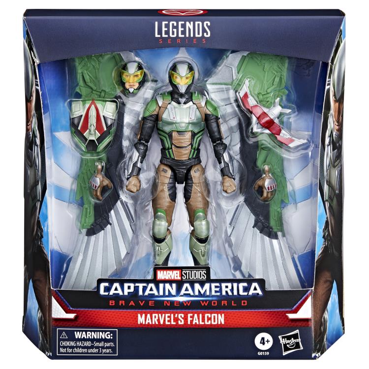 Captain America: Brave New World Marvel's Falcon Deluxe Action Figure - Hasbro - Marvel Legends Series - Image 9