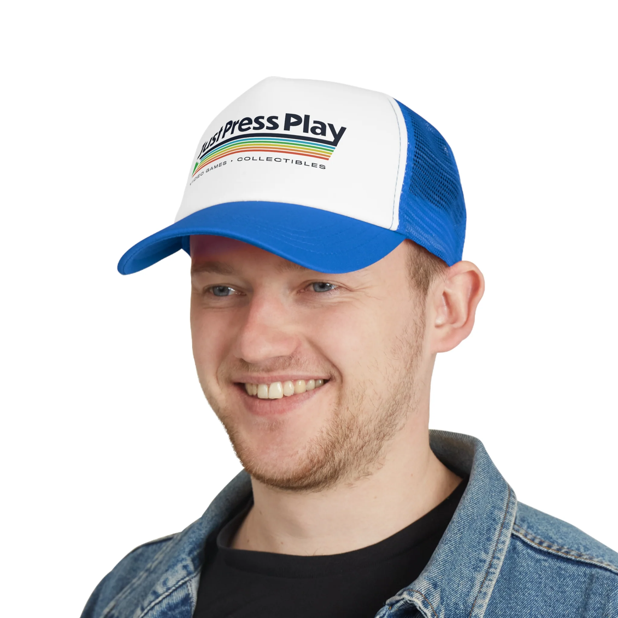 Just Press Play Mesh Trucker Cap - Image 8