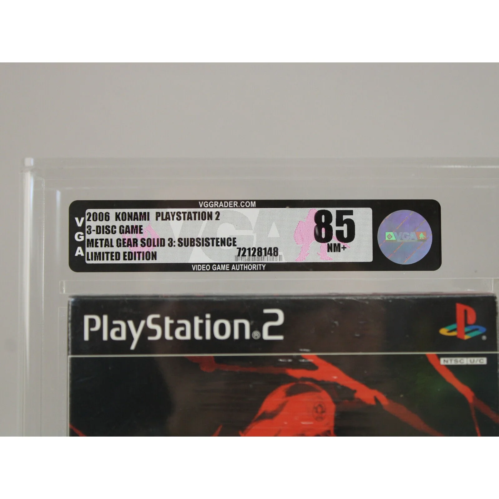 Metal Gear Solid 3 Subsistence Limited Edition Sony PlayStation 2 PS2 VGA 85 NM+ - Image 2