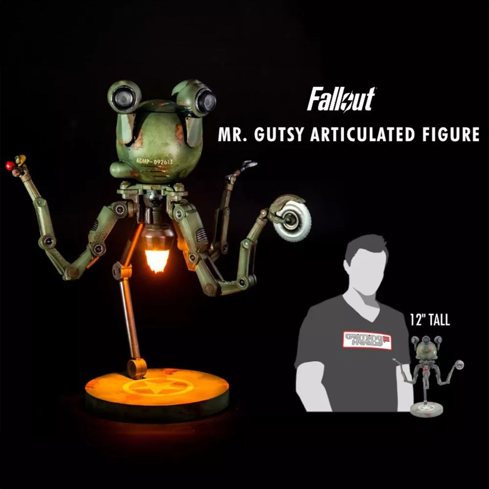 Fallout Mister Gutsy Deluxe Articulated 12" Figure - Gaming Heads - Image 3