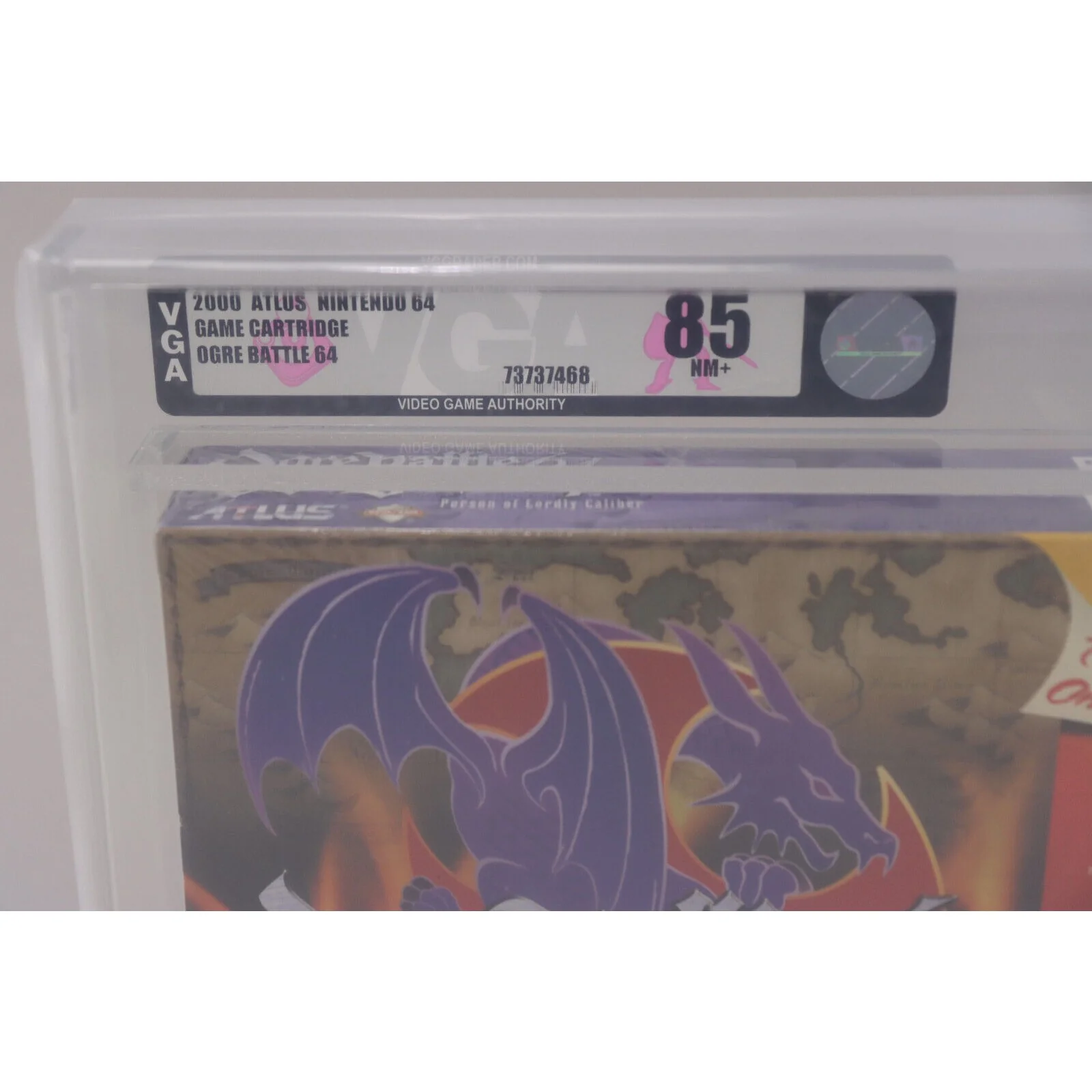 Ogre Battle 64 Nintendo N64 2000 Atlus New Factory Sealed VGA Graded 85 NM+ - Image 3