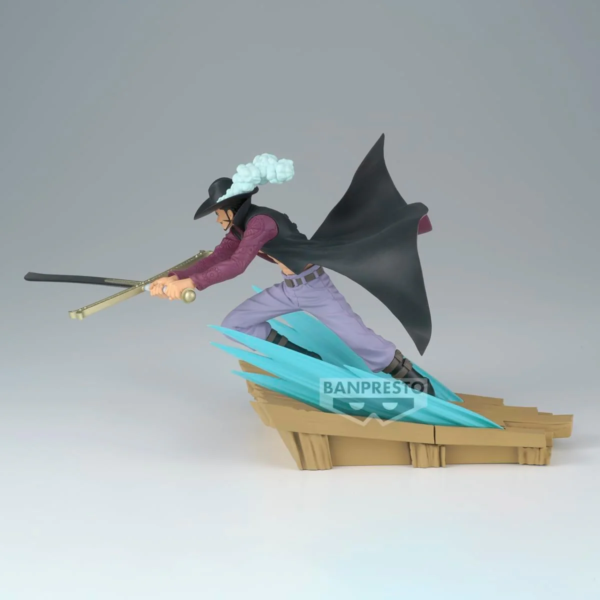 One Piece Dracule Mihawk Statue Figure - Banpresto - Senkozekkei - Image 4