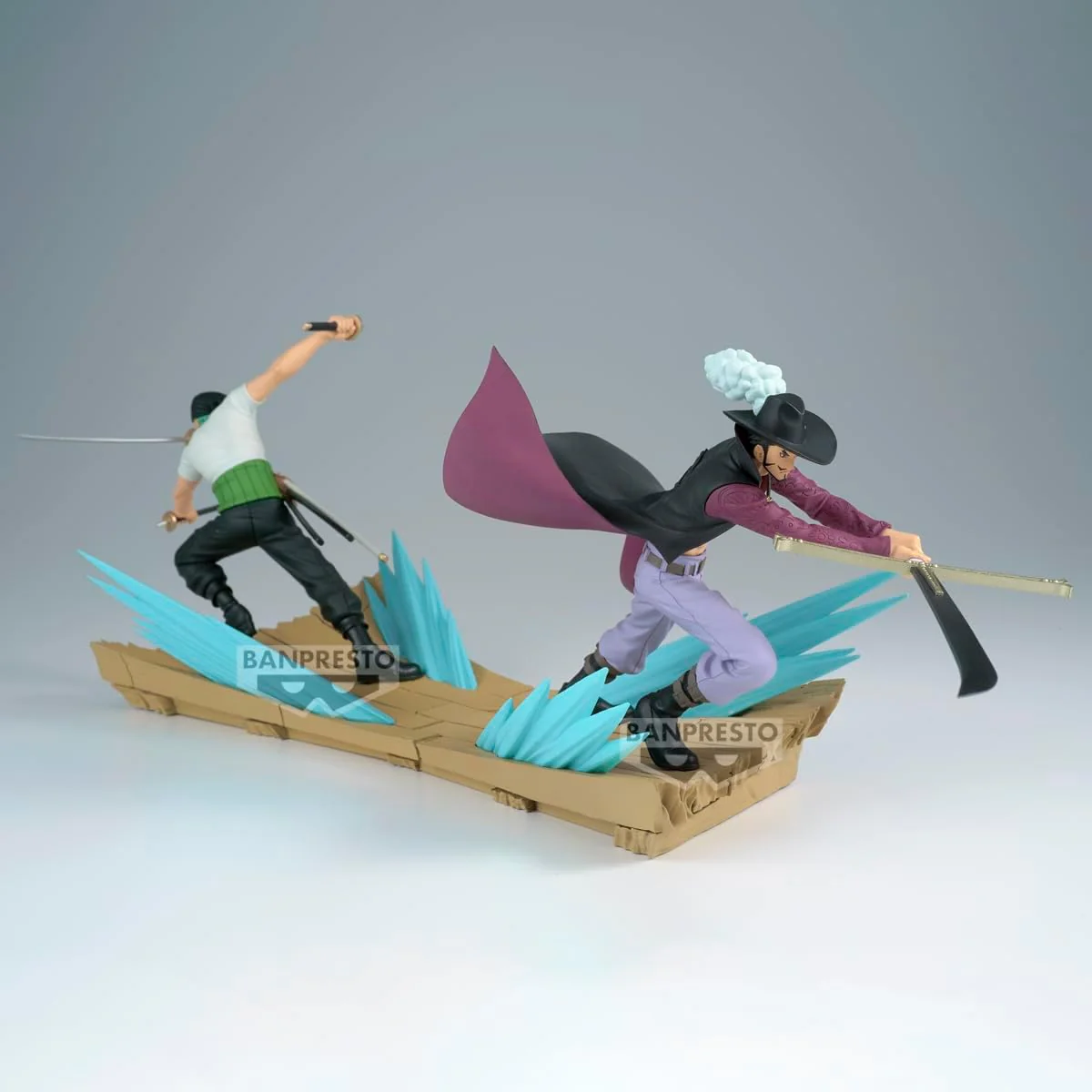 One Piece Dracule Mihawk Statue Figure - Banpresto - Senkozekkei - Image 6