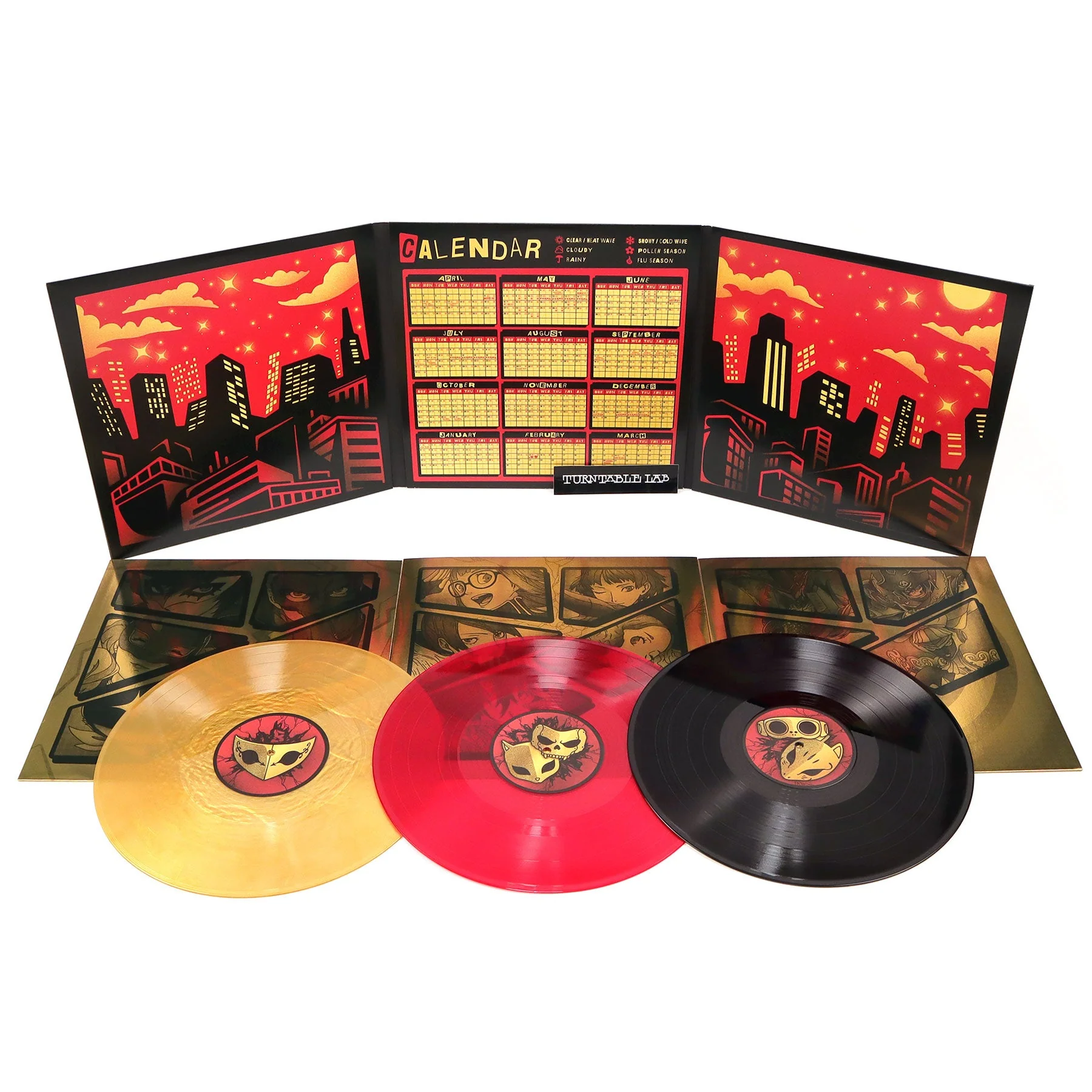 Persona 5 Royal Soundtrack - Vinyl LP Record Set (3xLP, Colored, iam8bit) - Image 2