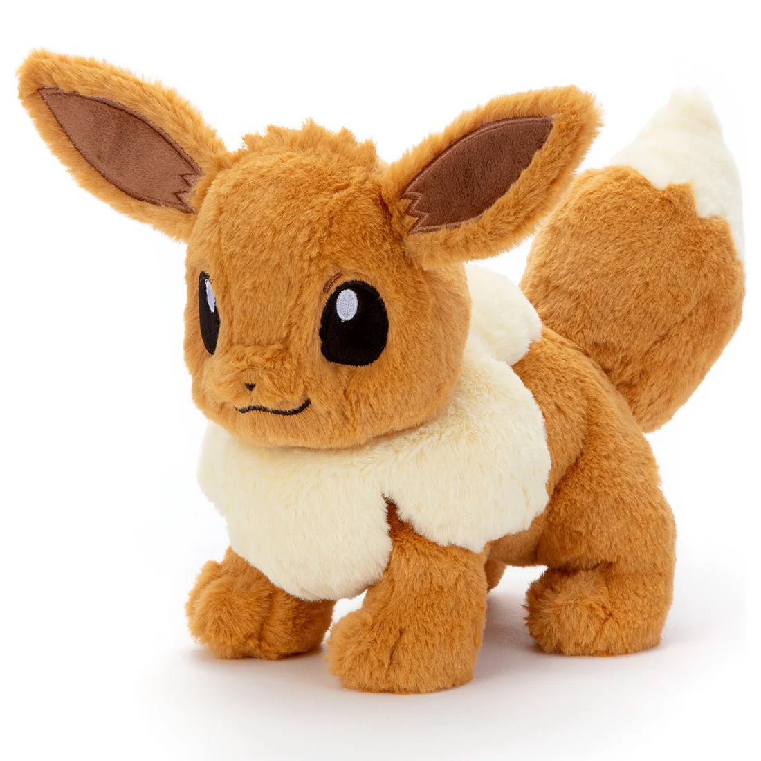 Pokemon Eevee 9.5" Plush Toy - Takara Tomy A.R.T.S. - Kutakutatatta! - Image 2