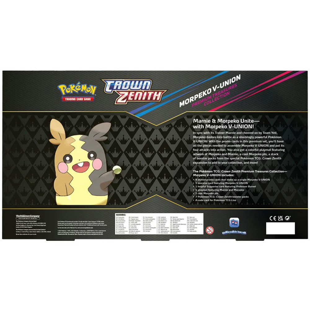 Pokemon TCG: CZ Morpeko V Union Premium Treasures - Image 2